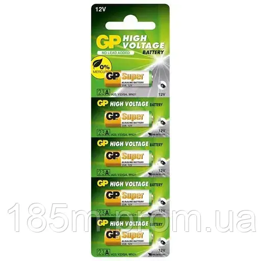 Батарейка GP 23А Ultra 5BL, фото 1