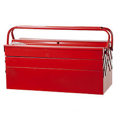 Ящик інструментальний, 450 мм, 5 секцій INTERTOOL HT-5045