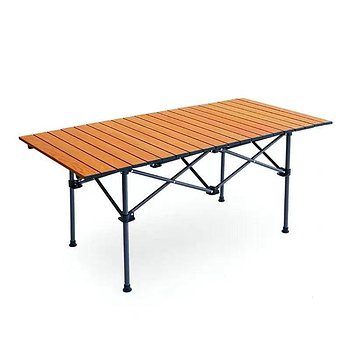Стіл розкладний STD-09 120х55х63см в чохлі Коричневий