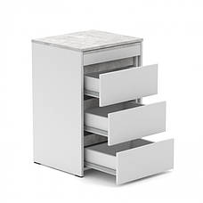 Комод трансформер  Fusion Furniture, колір білий / ательє світлий, фото 3