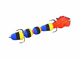 Мандула Killer Worm 4 сегменти 2,2" (55мм) - мікро - ПрофМонтаж - #901 (MK4S901)