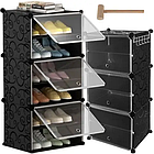 Модульна полиця для взуття, 3 модулі 6 полиць Ruhhy 12264, фото 2