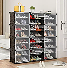 Модульна полиця для взуття, 3 модулі 6 полиць Ruhhy 12264, фото 5