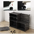 Модульна полиця для взуття, 3 модулі 6 полиць Ruhhy 12264, фото 7