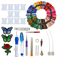 Нитки для вишивання все для вишивання набір для вишивки хрестиком вишивання в килимовій техніці