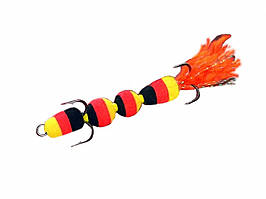 Мандула Killer Worm 4 сегменти 2,2" (55мм) - мікро - ПрофМонтаж - #903 (MK4S903)