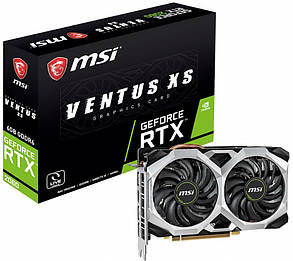 Відеокарта GeForce RTX 2060 6GB MSI Ventus XS (RTX 2060 VENTUS XS 6G) Б/В, фото 1