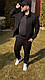 Чоловічий спортивний костюм без капюшону на блискавці сірий весна осінь, фото 7