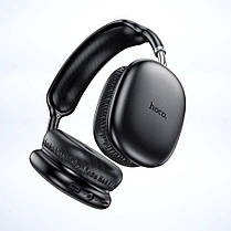 Бездротові накладні навушники з мікрофоном HOCO W35 Air (Bluetooth 5.3) Black, фото 3