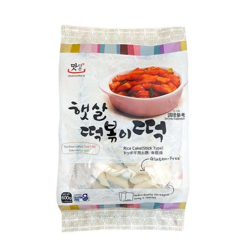 Корейські рисові палички для токпоккі, Yopokki, 600 г
