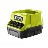 Набір акумуляторних інструментів Ryobi. R18DDJS-220S 18B ONE+ (R18JS, R18DD3, зарядне та 2 акб 2Аг, в сумці), фото 7