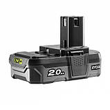 Набір акумуляторних інструментів Ryobi. R18DDJS-220S 18B ONE+ (R18JS, R18DD3, зарядне та 2 акб 2Аг, в сумці), фото 8