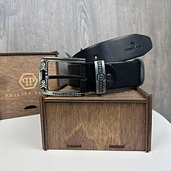 Чоловічий шкіряний ремінь Philipp Plein — стиль, надійність і преміальна якість