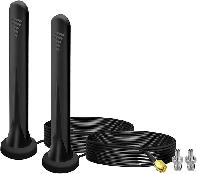 Всенаправлена мережева антена Ruizhi 5G LTE, SMA TS9P, 2 шт.