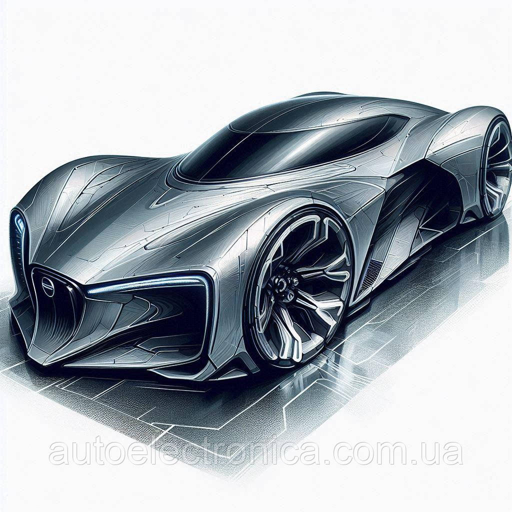 Картина на полотні "Exclusive Futuristic Car" | EFC.7.14, фото 1