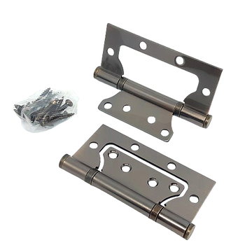 Завіса "метелик" Flush 2BB 100*75*2,5мм AB KEDR