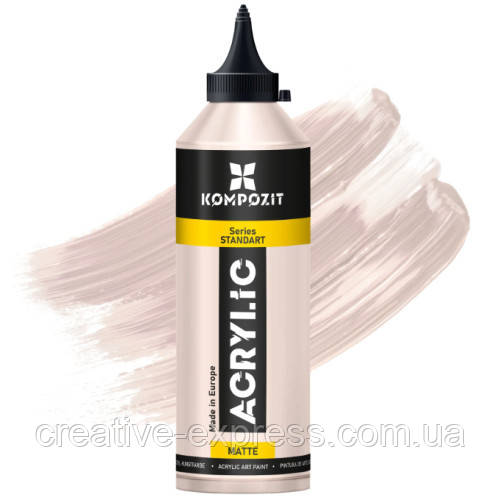 Фарба акрилова STANDART "Kompozit", 500 мл (008 Бежевий)