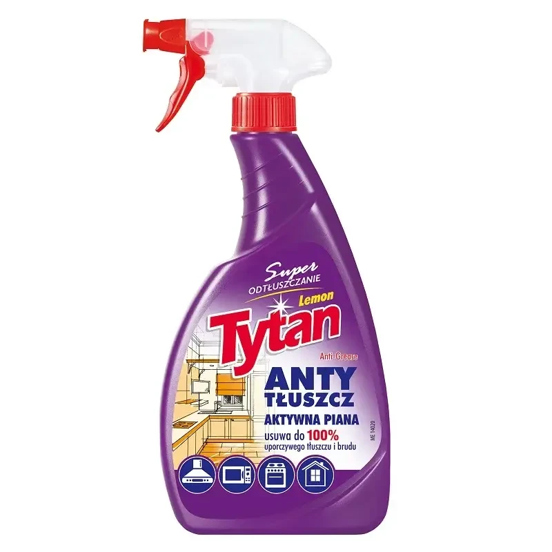 Засіб антижир для очищення духових шаф, плит, грилів Tytan Anty-Tluszcz 500 г., фото 1