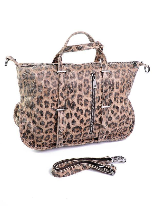 Жіноча шкіряна сумка B8090-34 Leopard.Купити жіночі сумки гуртом і в роздріб із натуральної шкіри в Україні