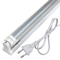 Фітосвітильник фітолампа Т8 G13 16W 1200мм 220V (4red 2blue) + кабель 1,1м