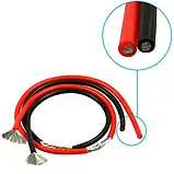 Дріт силіконовий 12 awg 100 м 4.5 мм багатожильний мідний дріт для монтажу в силіконовій ізоляції чорний, фото 5