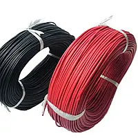 Дріт гнучкий у силіконовій ізоляції 12AWG з мідною жилою 600 В 4.5 мм 100 м, червоний