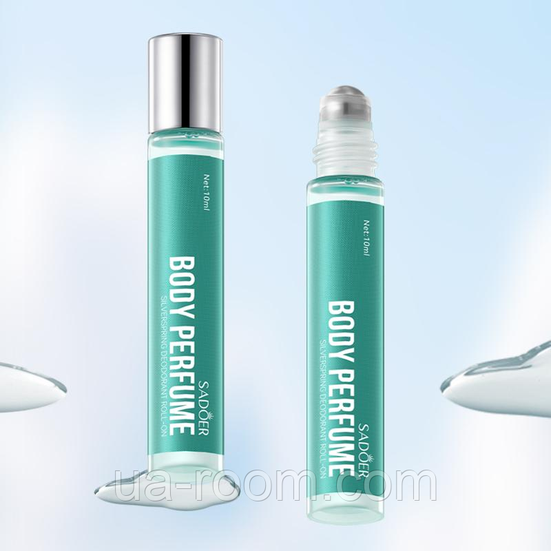 Парфюм-ролик Sadoer Silverspring Body Perfume Roll-on, 10 мл.