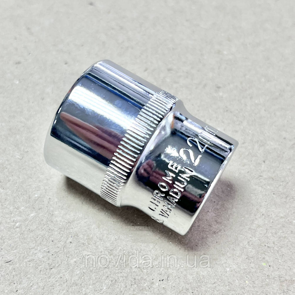 Головка дванадцятигранна, 1/2", 22 мм INTERTOOL ET-0222