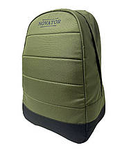 Рюкзак туристичний зелено-чорний Novator BL-2171