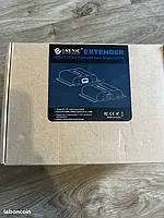 ESynic 120m HDbitT HDMI Extender Ethernet Network Extender 1080P до одного кабелю RJ45 CAT6/6A/7 - Підтримує Sky HD Box, ноутбук,