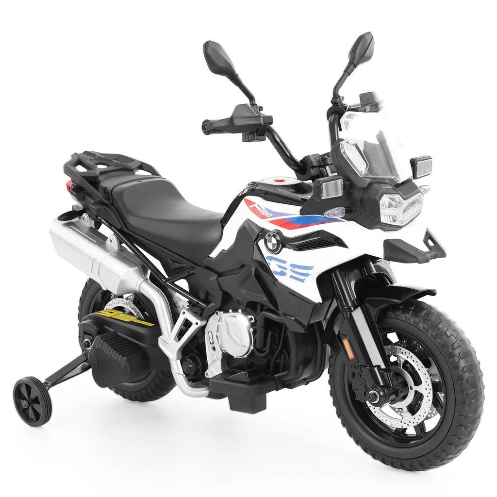 Дитячий мотоцикл на акумуляторі BMW F850 GS, 12В/7Аг, 3-6 км/год, для дітей 3-8 років, світлові ефекти, фото 1