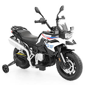Дитячий мотоцикл на акумуляторі BMW F850 GS, 12В/7Аг, 3-6 км/год, для дітей 3-8 років, світлові ефекти