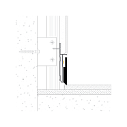 Декоративна МДФ вкладка FSPRO 8х58мм під LED-стрічку 2,8м Ґрунтована (858L), фото 6