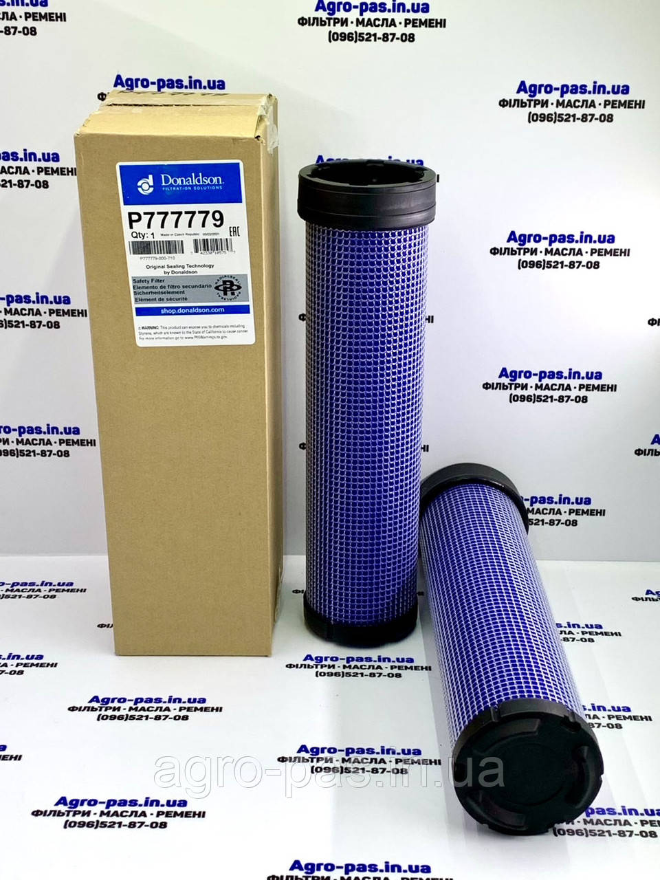 Фільтр повітряний P777779, CF1112/2, 090000592, SA16086, 7700039510, E1862LS, RS5684, фото 1