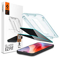 Захисне скло Spigen для iPhone 17 Pro Max/ 16 Pro Max - EZ FIT GLAS.tR Privacy (2 шт), Антишпигун (AGL07908)