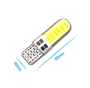 Світлодіодна лампа LED T10/W5W COB білий, фото 2