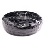 Дріт силіконовий 12 awg 100 м 4.5 мм багатожильний мідний дріт для монтажу в силіконовій ізоляції чорний, фото 6