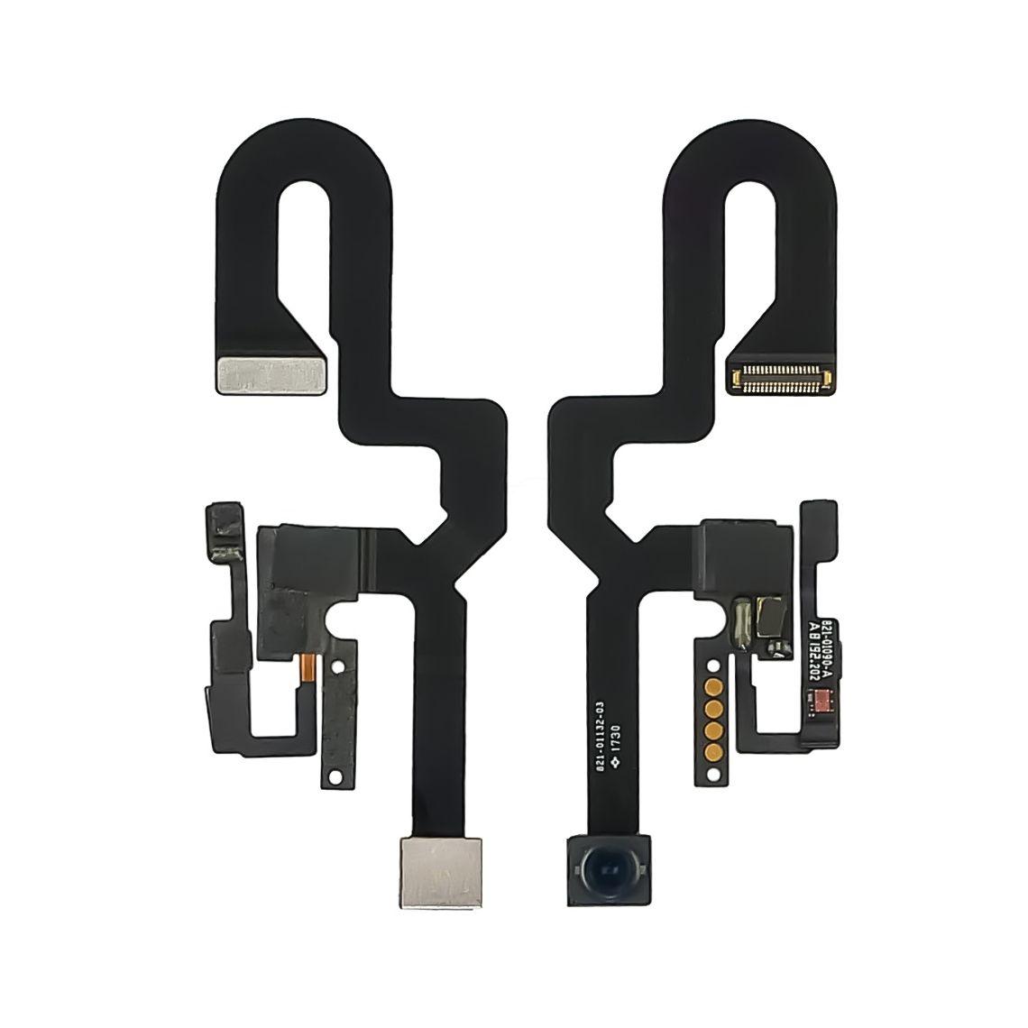 Шлейф для Apple iPhone 8 Plus на спікер з лицьовою камерою та мікрофоном Оригінал, фото 1