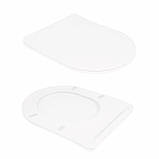 Унітаз підлоговий Qtap Virgo Ultra Quiet безобідковий з сидінням Soft-close WHITE QT18226092AW, фото 8