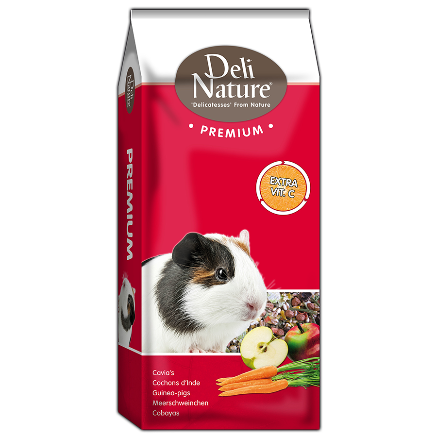Deli Nature Premium GUINEA-PIG Повнораціонний преміум корм для морських свинок 15 кг.
