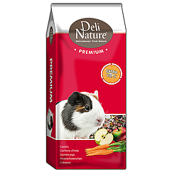 Deli Nature Premium GUINEA-PIG Повнораціонний преміум корм для морських свинок 15 кг.
