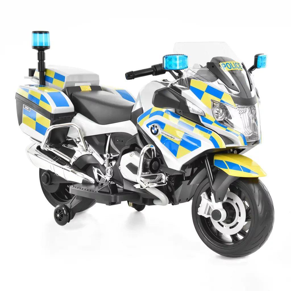 Дитячий мотоцикл 3 – 6 км/год BMW R1200RT POLICE, Акумуляторний мотоцикл для дітей, Дитячий електроскутер