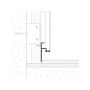 Плінтус тіньового шва FSPRO 30 мм алюмінієвий з каналом під LED-стрічку 2,5 м Анодований (F1.3028L12A), фото 6