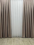 Однотонна штора блекаут (Blackout) Колір: світло-лавандовий (пудра), фото 6