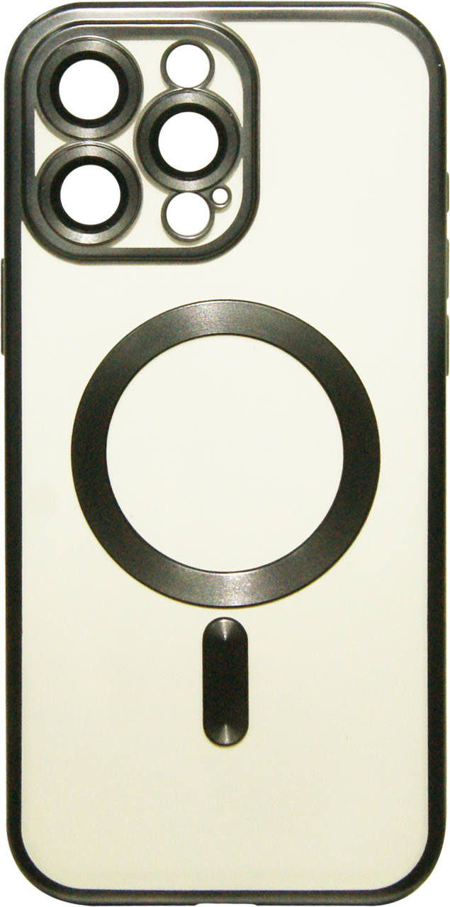 Накладка iPhone 16 Pro Max natural titanium Metal Matte Case Magnetic Ring