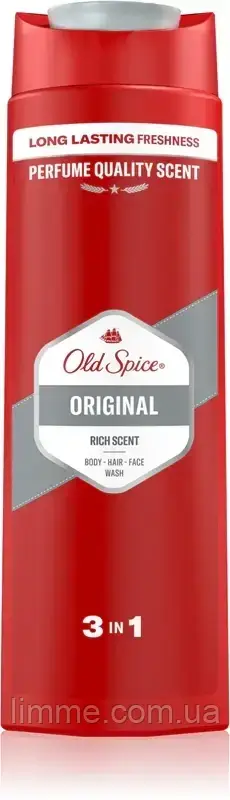 Шампунь та гель для душу Old Spice Original  3 в 1 для чоловіків  400 мл.