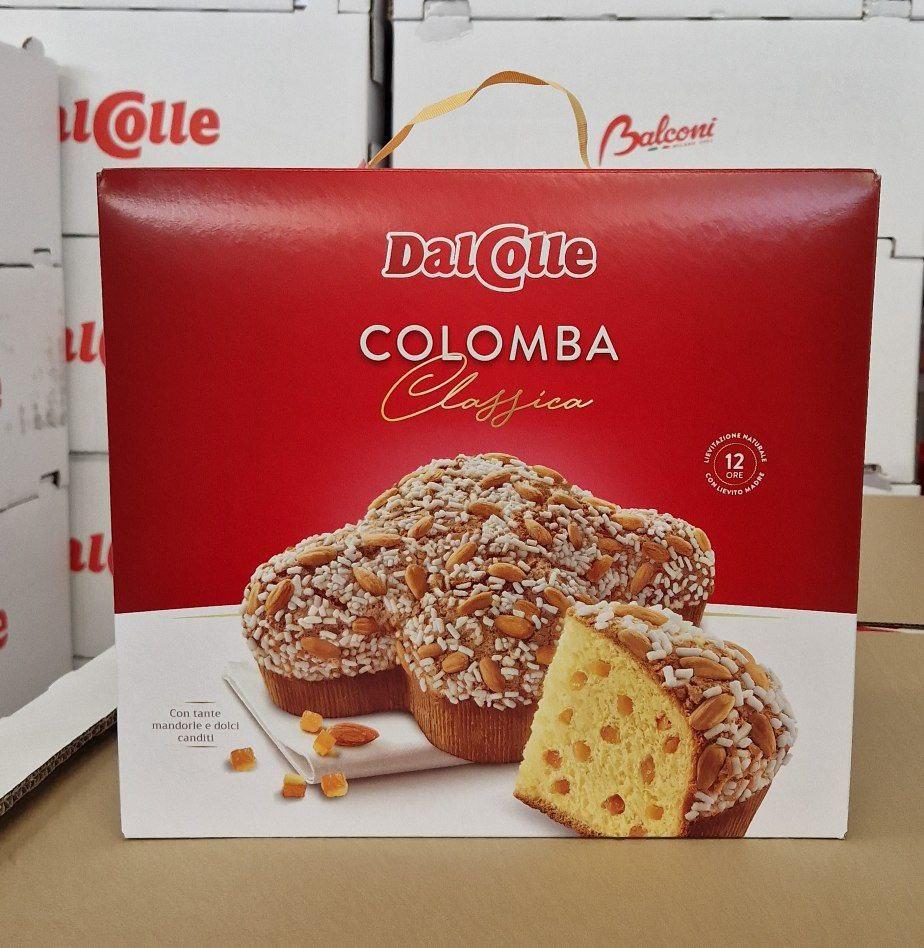 Італійський панетон DalColle Colomba 750 г.