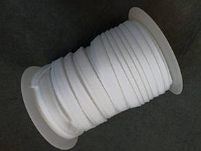 Тунельна стрічка, щільна, ширина 1см, біла