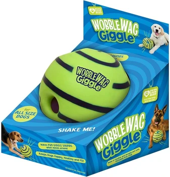 Іграшка м'яч для тварин Wobble Wag Giggle Ball AND-98, фото 1