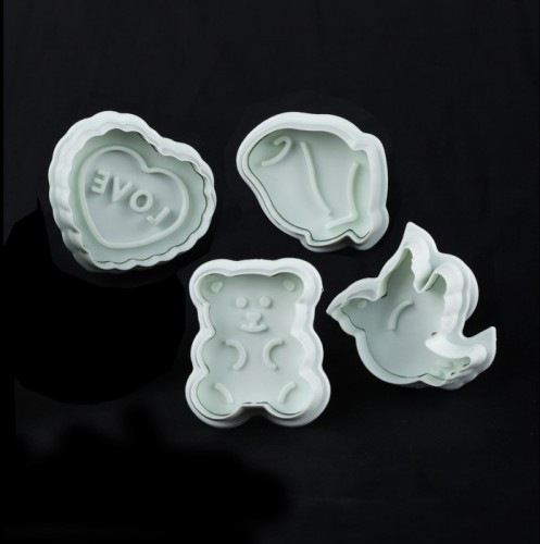 Плунжер Валентинки набір 4 шт., фото 1